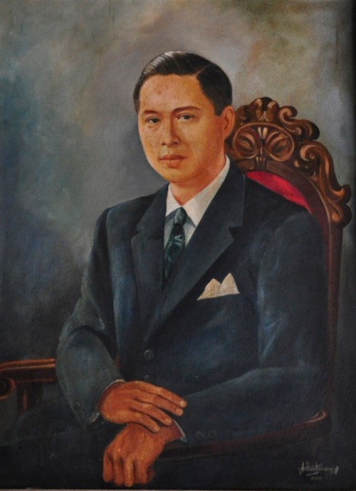 Floro Singson Crisologo, obra maestra sa loob ng Crisologo Memorabilia Museum sa Vigan, Ilocos Sur.