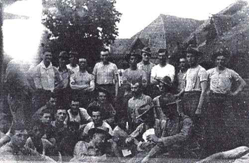 Balangiga photo of Company C with Valeriano Abanador