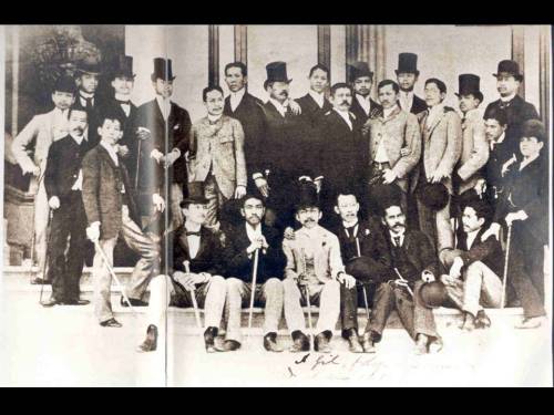 Grupo ng mga propagandista sa Espanya, hanapin niyo nga si Rizal at si del Pilar?