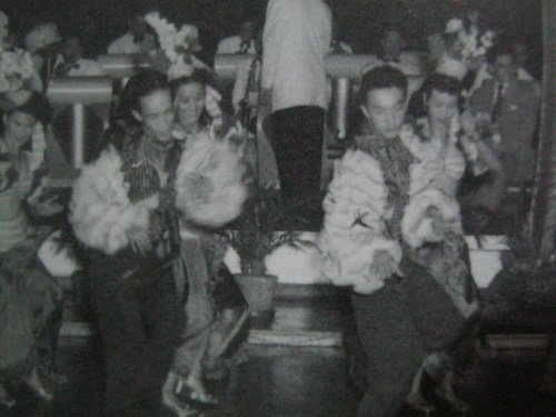 Si Dolphy habang nagsasayaw, isang OFW sa Hongkong noong Dekada 1950s. Mula sa Dolphy: Hindi Ko Ito Narating ng Mag-isa, sariling talambuhay ni Dolphy na inedit ni Bibeth Orteza.