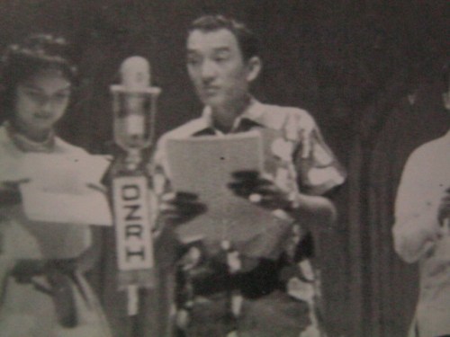 Dolphy, aktor sa radyo. Mula sa Dolphy: Hindi Ko Ito Narating ng Mag-isa, sariling talambuhay ni Dolphy na inedit ni Bibeth Orteza.