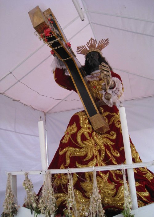 Nuestro Padre Jesus Nazareno del Quiapo. Kuha ni Xiao Chua, 15 Marso 2008.