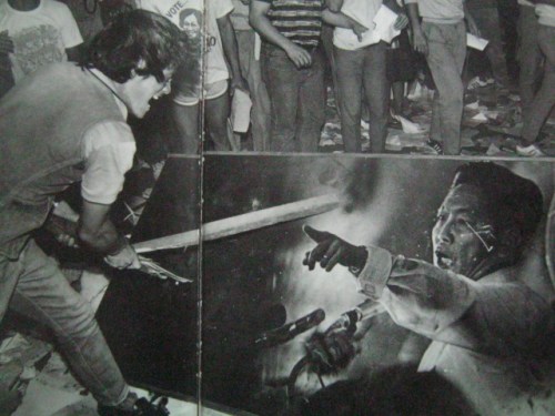 Kapag mayabang ka, ibabagsak ka ng Pilipino. Mula sa Bayan Ko!