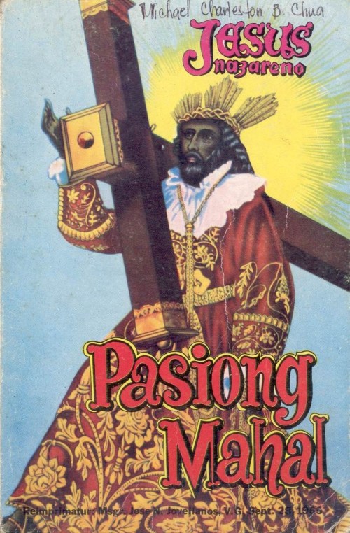 Kopya ni Xiao Chua ng Pasyong Mahal.