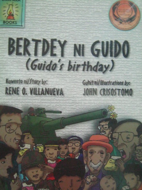 Bertdey ni Guido, isang kwentong pambata na isinulat ni Rene Villanueva at inilathala ng Lampara Books.