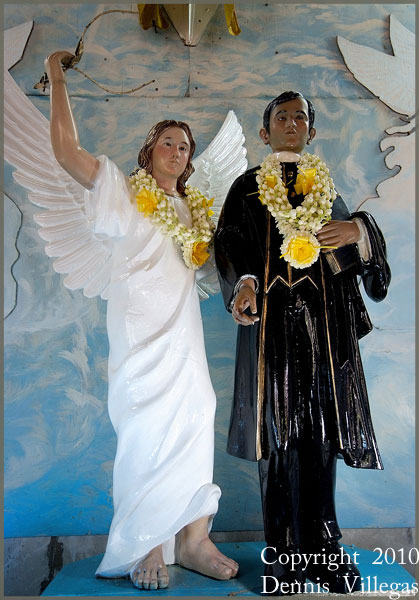 Si Rizal bilang Kristong Kayumanggi.  Kuha ni Dennis Villegas.