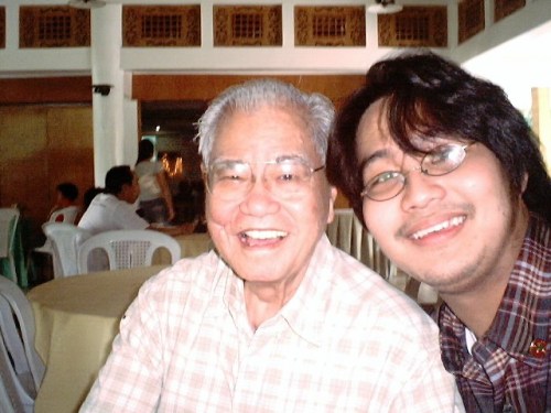 Unang pagkikita ni Xiao Chua at Dr. Conrado Dayrit sa Nawawalang Paraiso, Tayabas, Quezon, August 19, 2005.