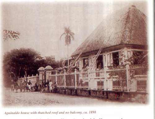 Mansyon ng mga Aguinaldo kung saan isinilang si Emilio at kung saan niya ipinroklama ang Independensya ng Pilipinas. Mula sa Home of Independence.