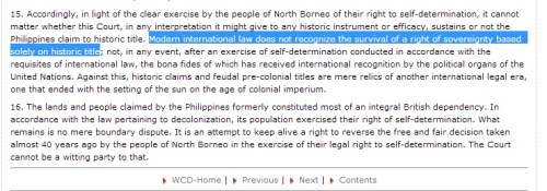 05 “Modern international law ... historic title