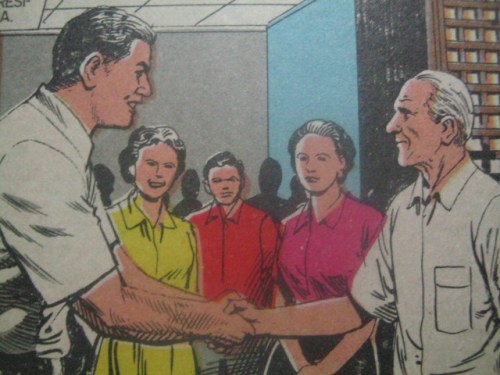 Mula sa Ramon Magsaysay: Man of the Masses, mga guhit ni Rey Arcilla.