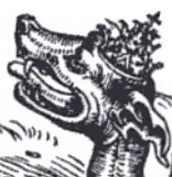 Ang antikristo na may tatlong korona, pinapatamaan ang papa.