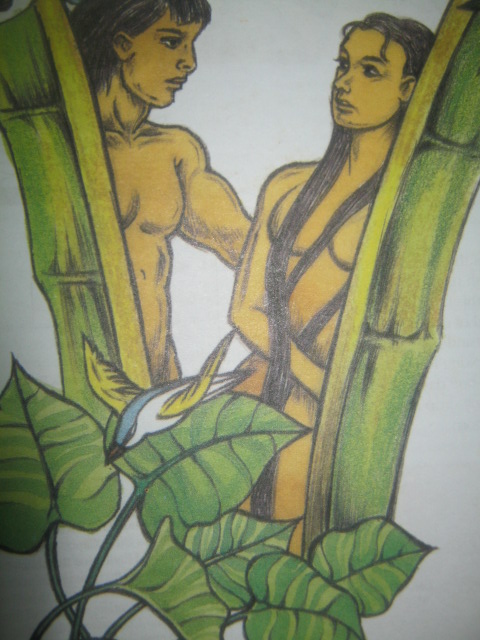 Malakas at Maganda.  Mula sa Philippine Almanac ng Filway Marketing.