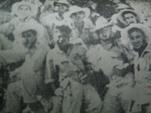 Ang mga matatapang na gerilya sa Cebu.  Mula kay Col. Manuel Segura.