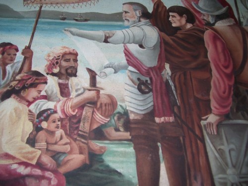 Ang unang pagbinyag.