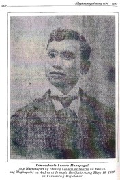 Komandante Lazaro Makapagal, mula kay Isagani Medina.