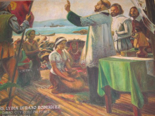 Ang Unang Pagbinyag sa Cebu.