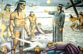 Pagpatay nina Humabon sa mga opisyal na Espanyol, ang pagkampi ng interpreter na si Enrique sa mga taga Cebu at ang pagtatanggal ng krus.