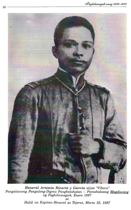 Artemio Ricarte. Mula kay Isagani Medina.