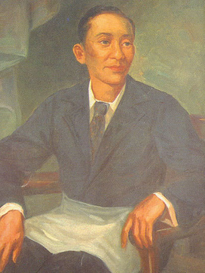Paglalarawan kay Apolinario Mabini bilang isang mason.
