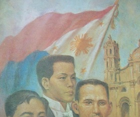 Kapag binaligtad ang bandila ng Pilipinas at nasa itaas ang pula, nagiging war flag na natin ito.  Sa ibang bansa, may ibang bandila sila tuwing state of war.  Mula sa Bahay Saliksikan ng Bulacan.