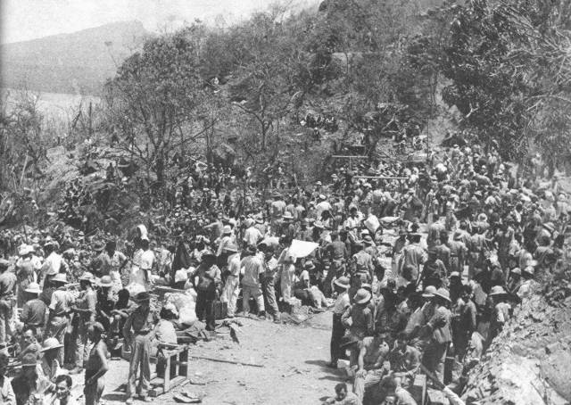 Pagsuko ng Corregidor. Mula sa corregidor.org.