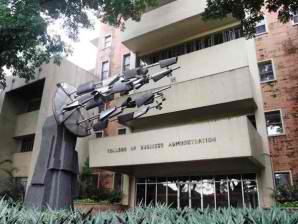 Cesar E. A. Virata School of Business.  Dating UP College of Business Administration.  Mula sa Philippine Daily Inquirer.