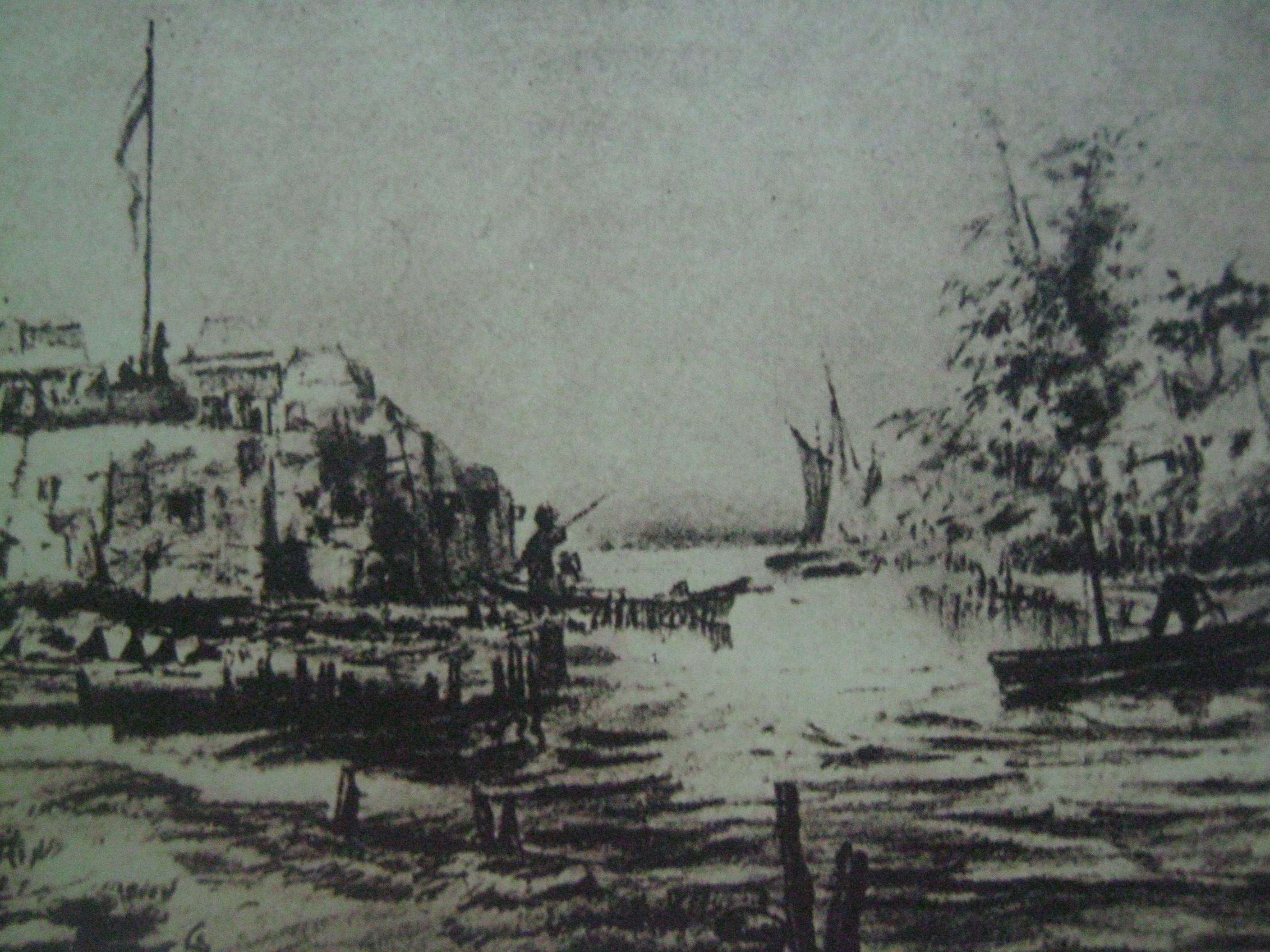 Ang kuta ni Soliman sa Maynila ayon kay J. Martinez, 1892. Mula sa Pacto de Sangre.