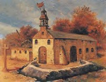 Isang paglalarawan ng Simbahan ng San Luis Obispo de Tolosa sa Baler sa panahon ng mga kaganapan noong 1898-1899.