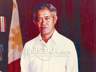 Finance Minister at Prime Minister Cesar Emilio Aguinaldo Virata.  Mula sa The Philippine Star.