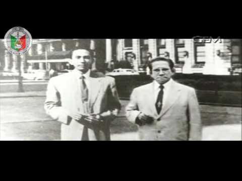 Si Ka Felix at ang kanyang anak at kahalili na si Ka Erano "Ka Erdy" Manalo.  Mula sa INC TV.