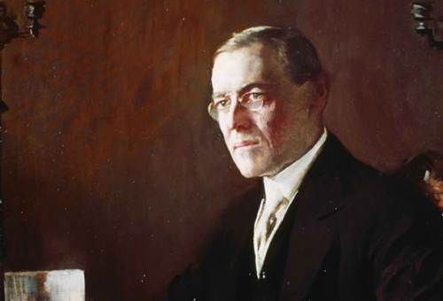 Pangulong Woodrow Wilson. Mula sa history.com