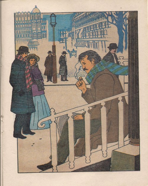 Si Plaridel habang humihitit ng upos.  Guhit ni Albert Gamos  mula sa Adarna.