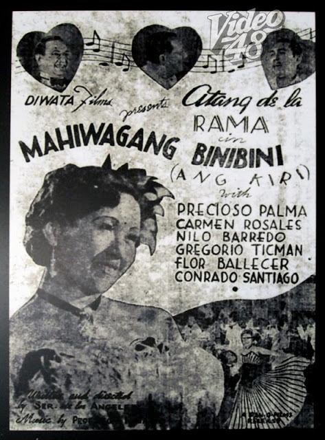 Mahiwagang Binibini.  Pelikula ni Atang de la Rama.  Mula sa Video 48.