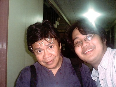 Si Xiao Chua nang unang personal na makilala si Dr. Floro Quibuyen sa Faculty Center ng UP Diliman, 2005.