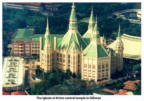 Ang Templo Sentral ng Iglesia ni Cristo na itinayo noong 1984.