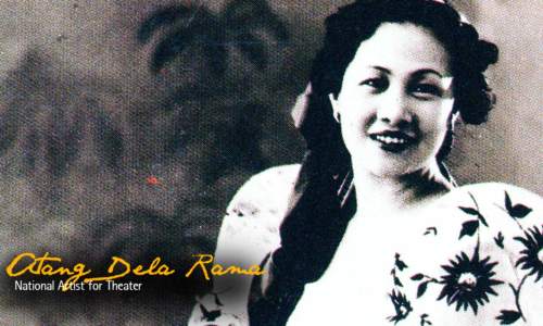 Ka Atang de la Rama sa panahon ng kanyang kasikatan.  Mula sa digitaleducation.net.