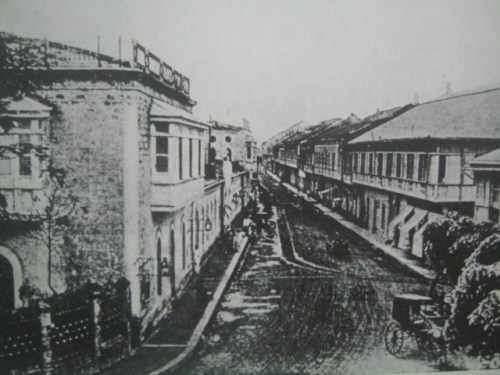 Ang Calle Real. Mula sa Intramuros of Memory.