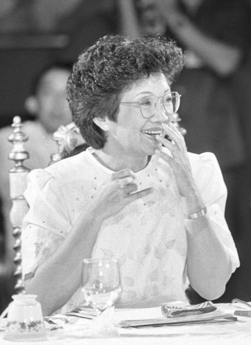 Maria Corazon Sumulong Cojuangco Aquino (January 25, 1933 – August 1, 2009) 