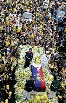 Cory Aquino Funeral, August 5, 2009.