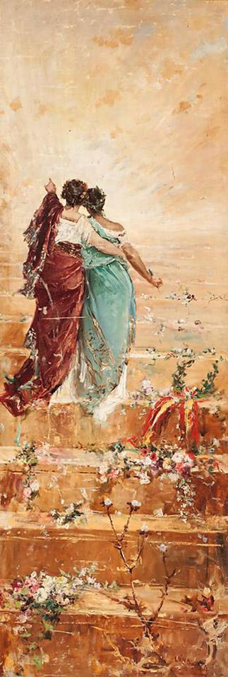 Maagang bersyon ng "España y Filipinas" na nabili sa Sotheby's sa Hong Kong. Mula sa fb page ni Dr. Ambeth R, Ocampo.