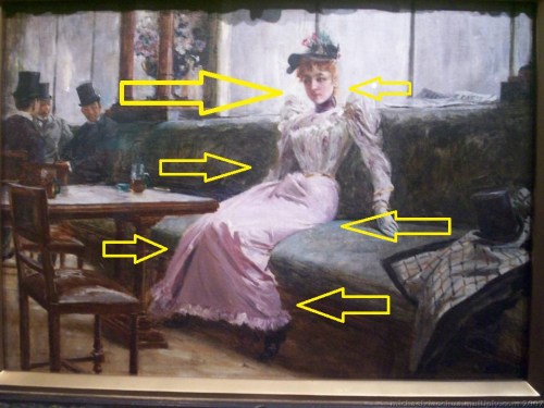 Nakaturo lahat sa babae. Kaya kailangan pansinin ang katauhan ng babae. Kuha ni Xiao Chua.