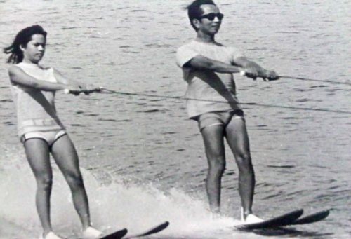 Si Eugenio Lopez, Jr, (kanan) Kapitan ng ABS-CBN.