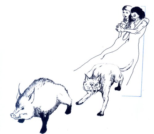 Aswang.  Mula kay Alamat ng Lakan.