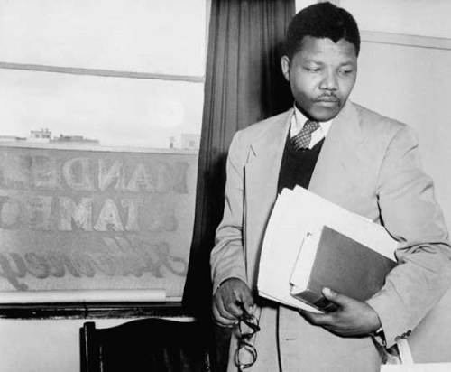 Si Mandela bilang abogado.